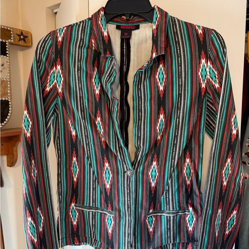 Rock & Roll Denim Women's Blazer